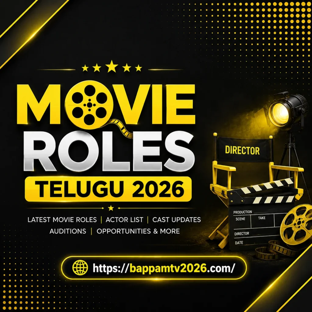 Movie Roles Telugu